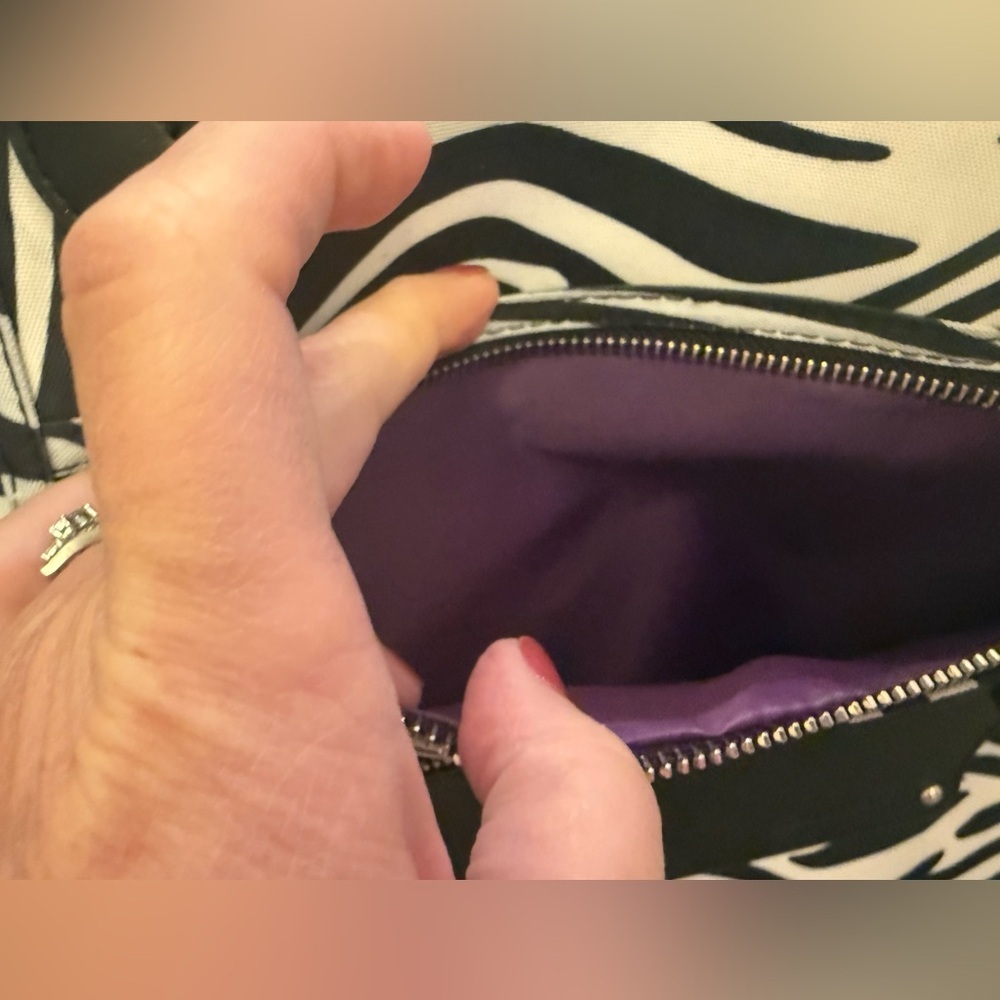 Calpak Zebra Print Carry-On Bag - Picture 6 of 16
